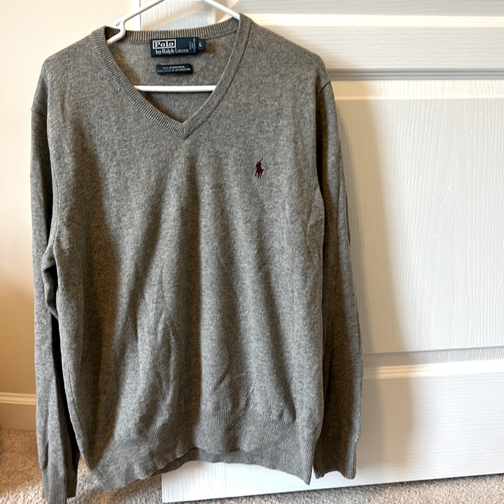 Men’s L Polo by Ralph Lauren wool sweater
